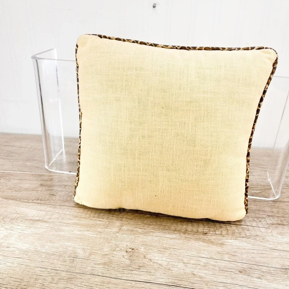 Vintage Memorial Cat Photo Pillow - Handmade Keepsake